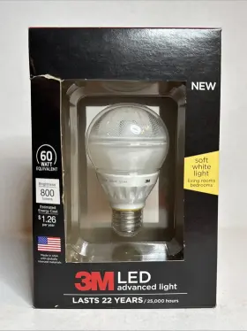 A-19-3WY3 3M Led Advanced Light Bulb Equiv