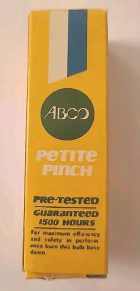 03273 ABCO Pinch Bulb Candelabra