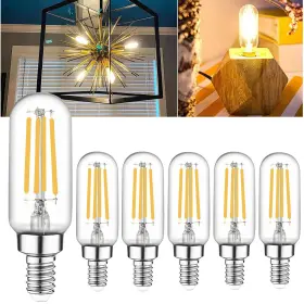 2700K ABNERPH Candelabra Bulb Led Pack Dimmable Flicker Equ