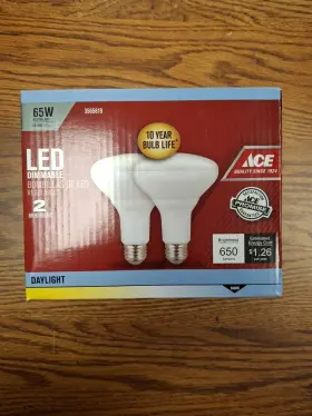3565801 ACE Led Dimmable Floodlight Bulb Pack