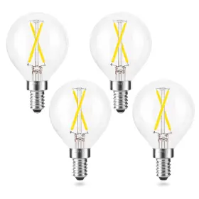G15-2W-5000K-4PK AIELIT Dimmable Candelabra Led Light Bulb