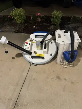 333-100-120 AIR CYCLE Bulb Crusher Linear Fluorescents