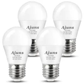 778942865222 AJUNS Led Bulb Light Ceiling Fan Whit