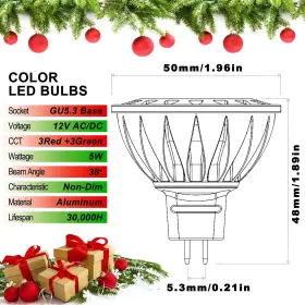 696952173581 ALIDE Led Bulbs Halogen #3