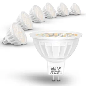 MR161202 ALIDE Led Flood Bulbs Halogenwide Angle Bipin
