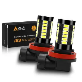 ALLA-5730-H11-33W-WHITE ALLA LIGHTING Bright Led Fog Lights