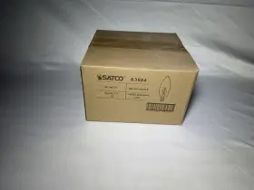 A3684 ALLURA Satco Decorator Light Bulbs Pack Torpedo