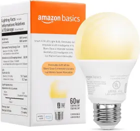 81567 AMAZON BASICS Smart Led Light Bulb Alexa Dimmable