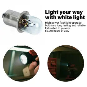 765985588683 AMERI Volt Bulb Flashlight Worklight Xenon #3