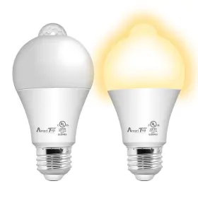 LR-68 AMERITOP Motion Sensor Light Bulb Pack