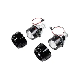 Amopa M25-077-amp-2 1 Pair 2.5 Inch Lhd Mini Bi-xenon Projector Lens Shroud Kit High Low Beam H