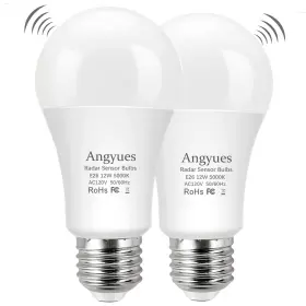 12W-LD5000K-02 ANGYUES Radar Motion Sensor Light Bulb