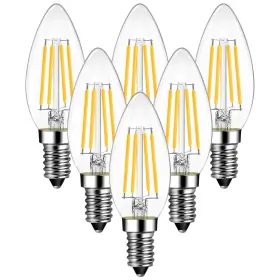 AN-CF35-2CD ANWIO Led Filament Bulb Candelabra Base Eq