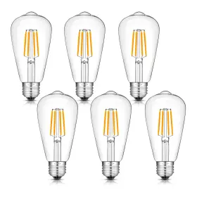 ST64 AOMRYOM Dimmable Led Edison Bulbs Incandescent