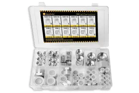 AA-ORFS-64 AQUAAULOS Cap Plug Seal Adapter Set Hydraulic Hose