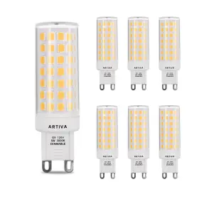 LED-G9-5TDM-30-7 ARTIVA USA Dimmable Light Bulb Set