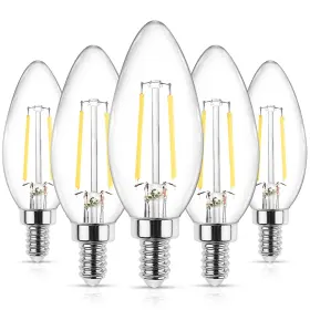 ASCHERC35XSXWDAYLIGHT ASCHER Led Classic Candelabra Light Whi