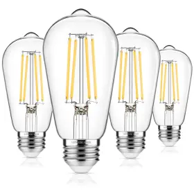 ASBULB-ST58-6W3000K-4P ASOMST Edison Led Light Bulb