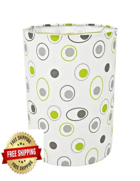 B0CBLD89KQ ASPEN CREATIVE Drum Cylinder Fitter Lamp Shade