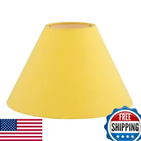 B0D93NBX7W ASPEN CREATIVE Empire Uno Lamp Shade Golden Washi