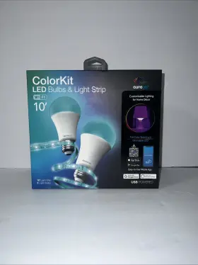 841351188616 AURALED Aura Led Colorkit Wifi Light Bulbs Strip