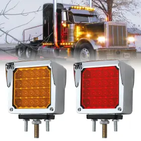 QC-WQ-Q-005-2-AMZ AUTOARIUM Square Double Led Turn Signal