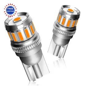 AUTOONE-T10-2-YELLOW AUTOONE Led Bulb Amber Marker Lights