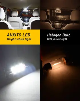 41MM-6K-JM-W4 AUXITO Led Bulb Festoon Canbus Error Fre #3