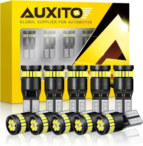 T1024HBLACKW10 AUXITO Led Light Bulb Wedge Chipset