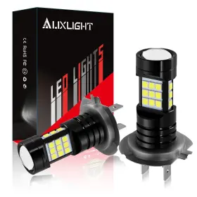 AUXLED-H7-27SMD-2W AUXLIGHT Led Fog Light Drl Bulbs Bright Bu