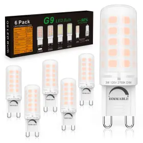 BM-DWG92700K6PCS-A BAOMING Led Bulb Dimmable Halogen Flick