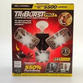 080313071232 BELL AND HOWELL Triburst Pro High Intensity Led