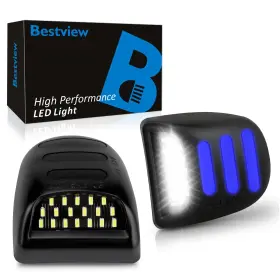 ZHPL71204B-B BESTVIEW Led License Plate Lights Chevy Gmc