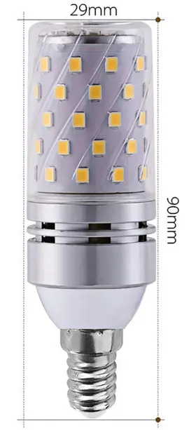 852671166129 BESYOUSEL Led Corn Light Bulb Base Chandelier #2