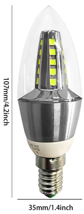 852671341731 BESYOUSEL Led Bulb Candelabra Chandelier Energy #2