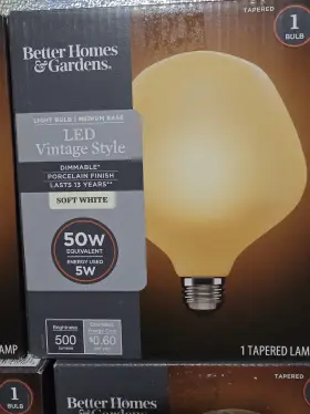 046135415166 BETTER HOMES GARDENS Led Tapered Light Bulb Pac #2