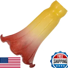 B0CQZ24RD5 BIEYE Lily Flower Glass Lampshade
