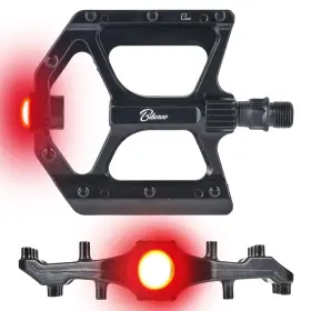 Bkr-spo-lgtuppdl BIKEROO Light Up Mountain Bike Pedals Led