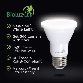 682440827340 BIOLUZ LED Bulbs Cri Dimmable Spot #3
