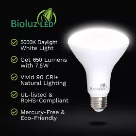 850019813500 BIOLUZ LED Pack Cri Dimmable Bulb #2