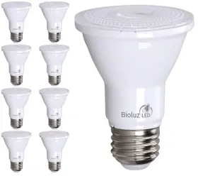 BP20-5K-8 BIOLUZ LED Pack Dimmable Floodlight Bulbs Cri Inca