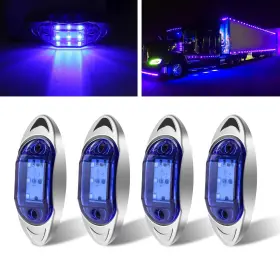 QL-6LED-MARKER-4X-BLUE BIQING Led Lights Trailer