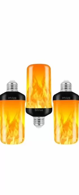 749652699452 BITRUE Led Flame Effect Light Bulb Base Fire