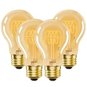 BCA19 BLINGCOLOR Led Edison Light Bulbs Dimmable Ambe