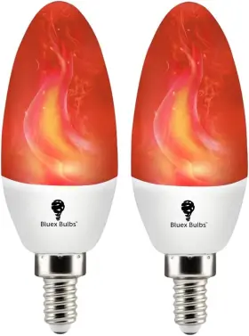 850002901696 BLUEX BULBS Pack Flame Bulb Led Fire