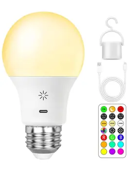 1PACK-65714605 BOBOPAI Led Rechargeable Light Bulbs Remote