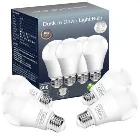 011467367683 BOXLOOD Dusk Dawn Led Light Bulb Timer Automatic