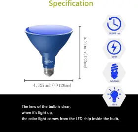 751366795122 LIGHT Pack Dimmable Base Flood Bulb #2