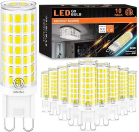 445006571582 BRANDED01 Pack Led Bulb Halogen Chandelier