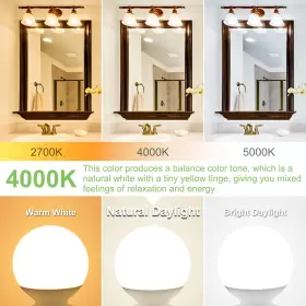 726084198739 BRANDED01 Led Vanity Light Bulbs Bathroom Base #3